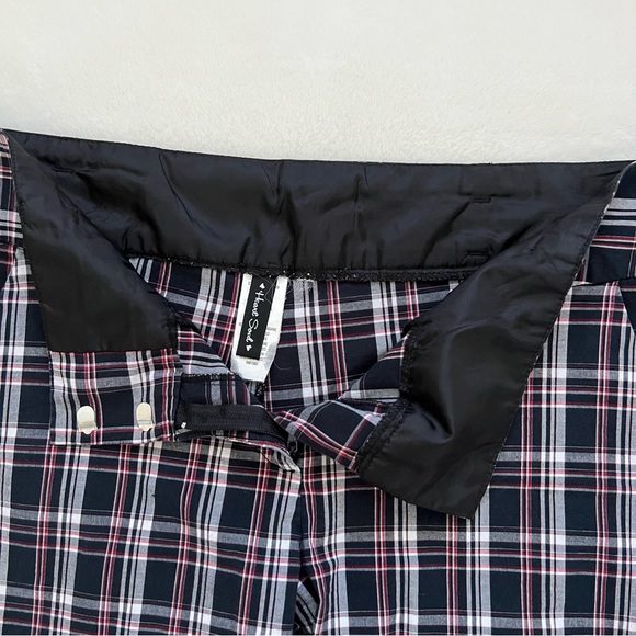 Heart Soul Tartan Plaid Capri Pants Size 11 Y2K - Picture 4 of 8